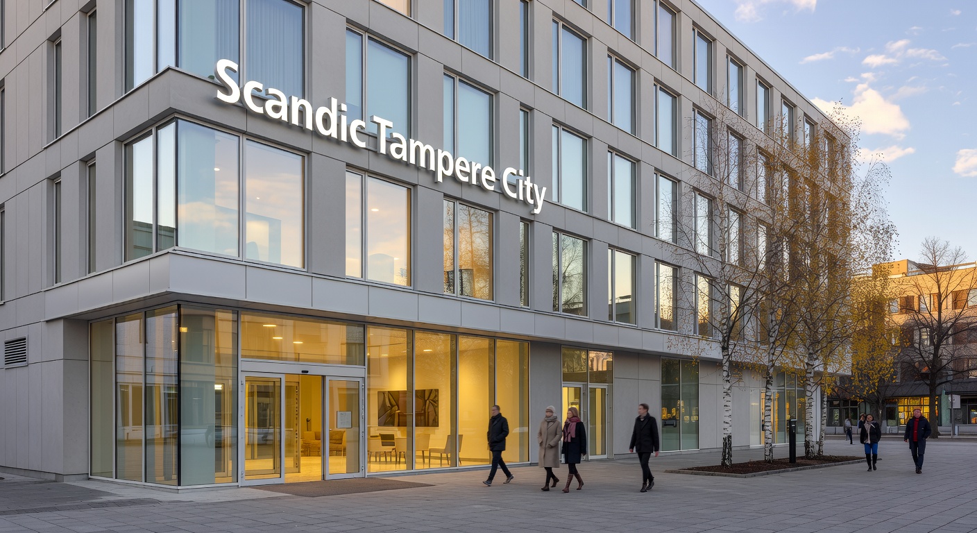Scandic Tampere City exterior view